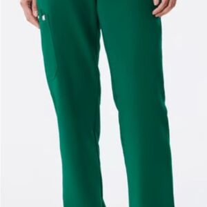 Figs women’s scrub pants - hunter green Kade cargo scrub pants